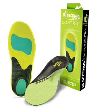 10 Seconds ® Motion Control Performance Insoles