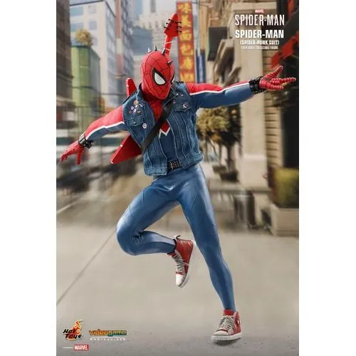 1:6 Spider Man Video Game 2018 - Spider Punk Figure VGM32 Hot Toys