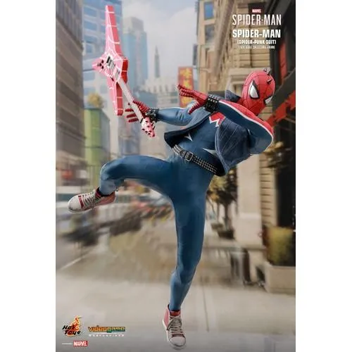 1:6 Spider Man Video Game 2018 - Spider Punk Figure VGM32 Hot Toys