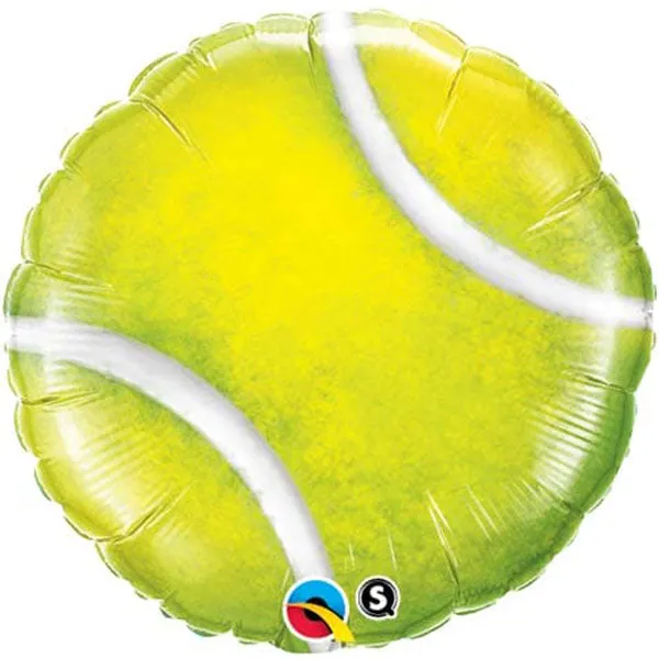 18" Tennis Ball Foil Balloon