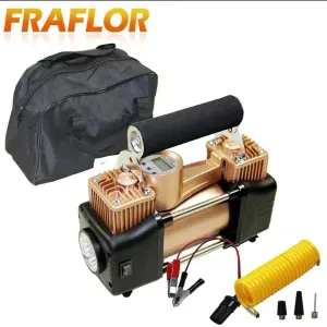 2-Cylinder Air Compressor Tyre Inflator