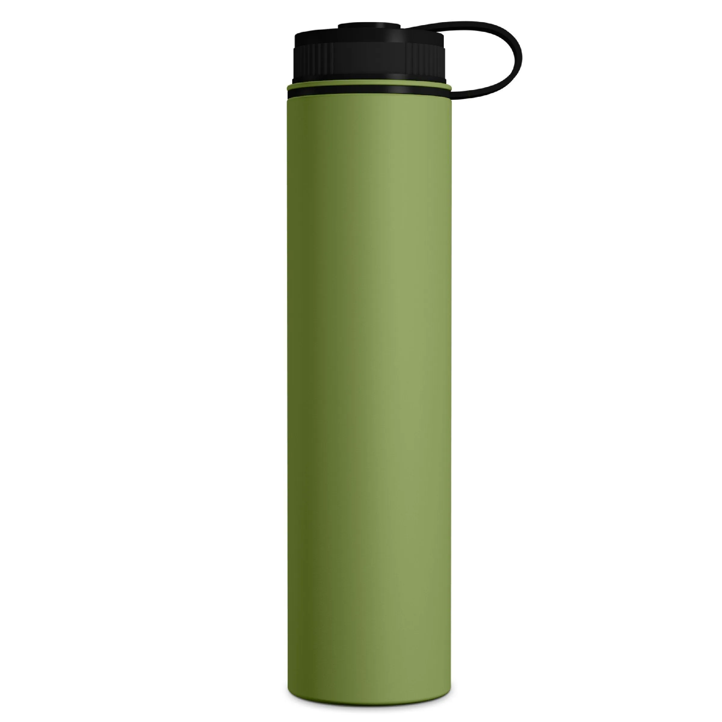 25 Ounce Stainless Steel Water Bottle, Sports Bottle, with Wide Open Mouth and Double Wall, GEO