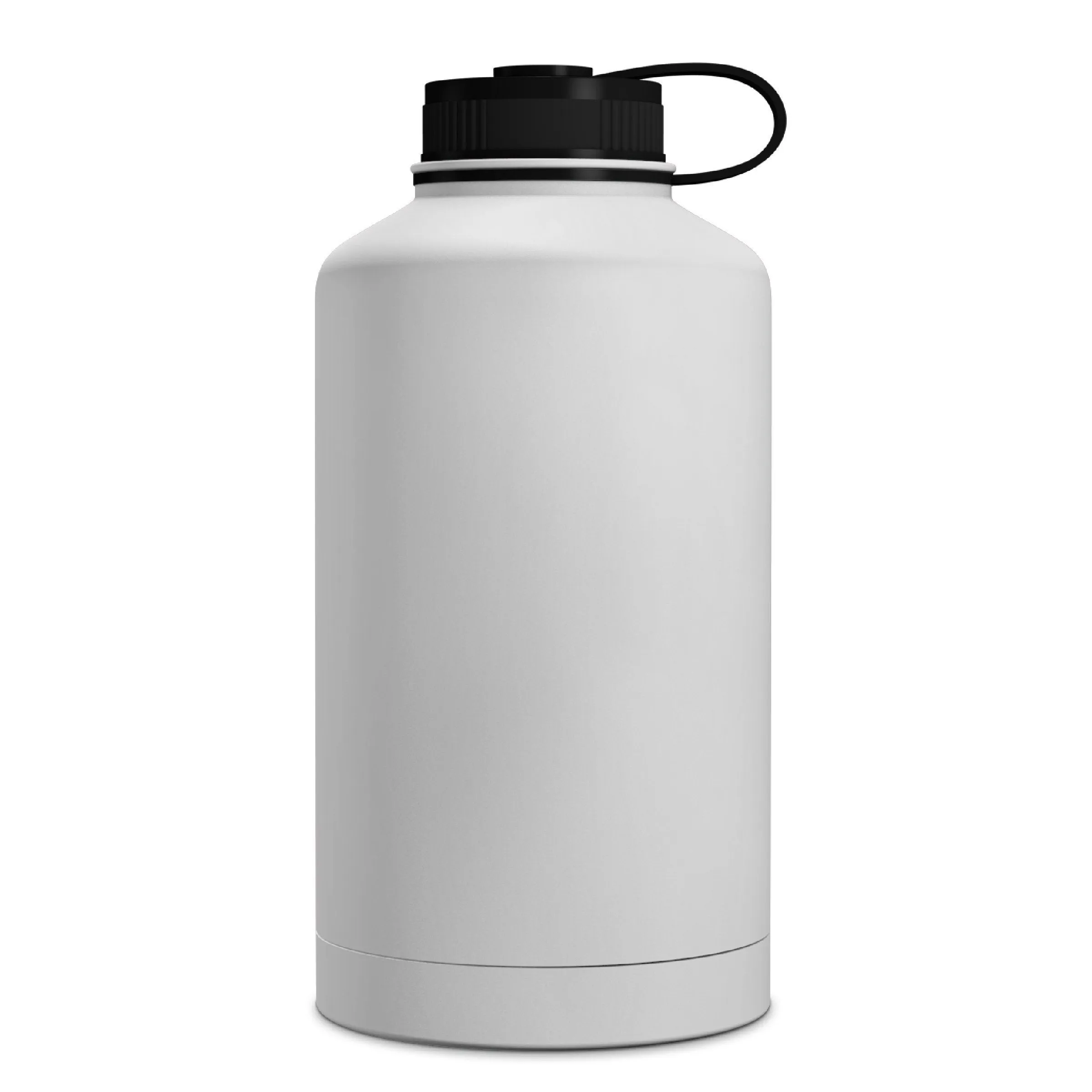 64 Ounce Stainless Steel Water Bottle, Sports Bottle, with Double Wall, GEO