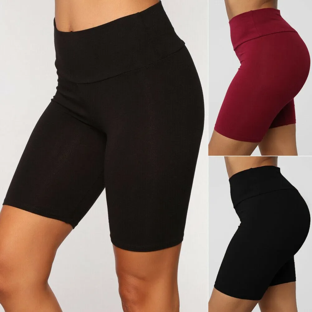 A1 Tights: YOGA Shorts Workout Gym Sportswear