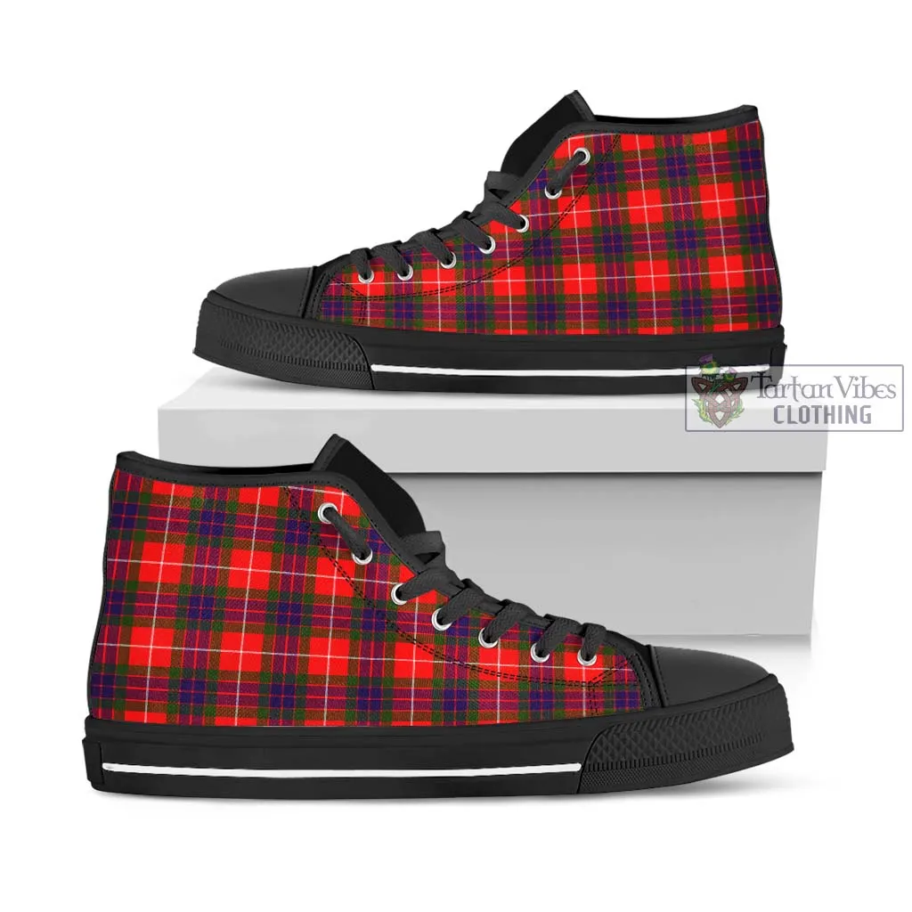 Abernethy Tartan High Top Shoes