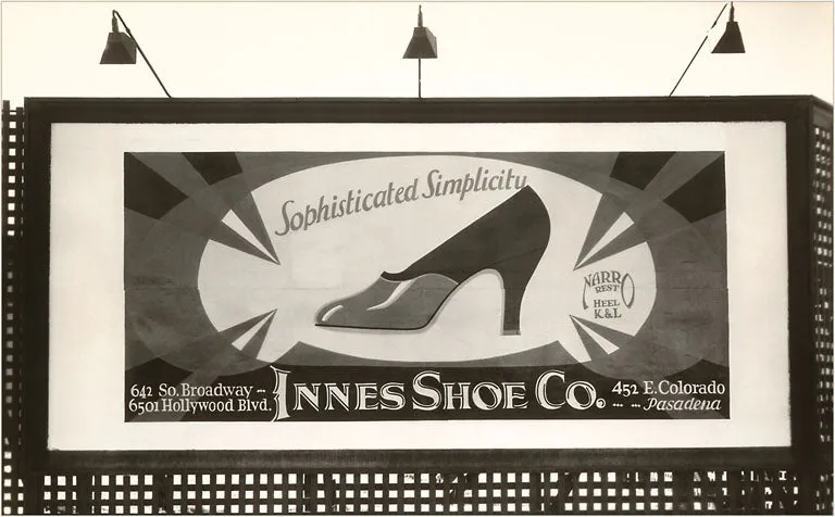 AC-104 Shoes Billboard - Vintage Image