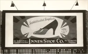 AC-104 Shoes Billboard - Vintage Image