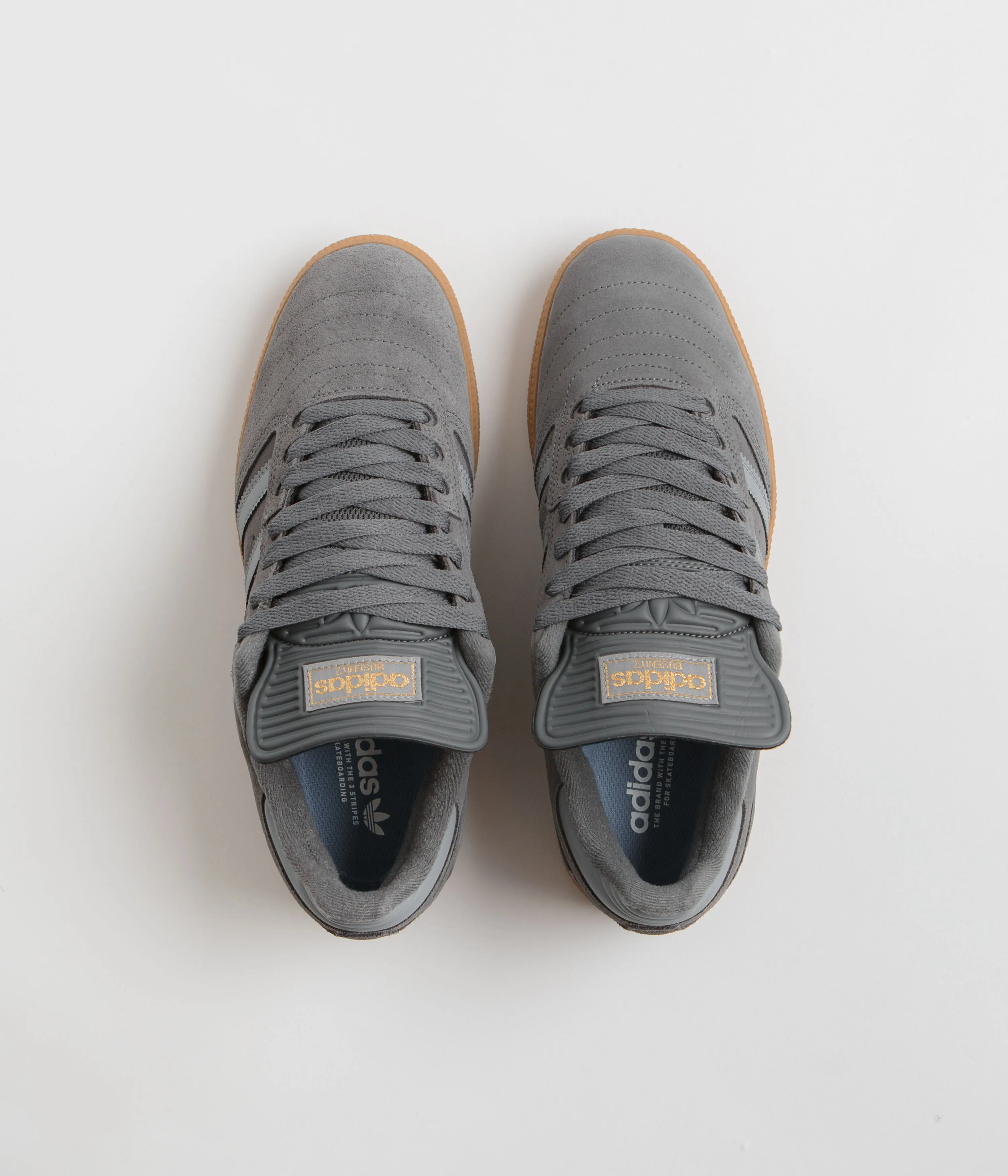 Adidas Busenitz Shoes - Grey Five / Grey Three / Gold Metallic