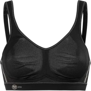 Air Control Black Sports Bra Non-Wired - Anita Active