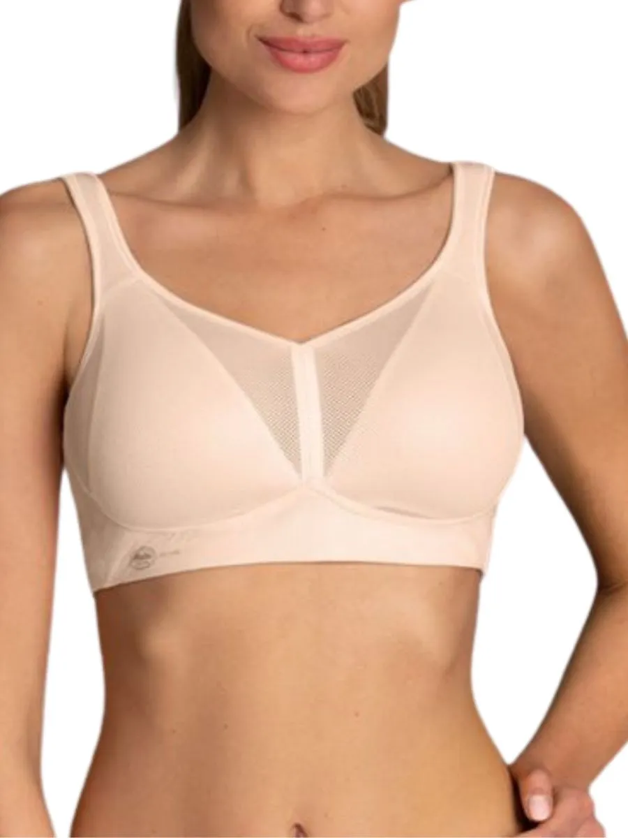 Air Control Deltapad Sports Bra - Smart Rose