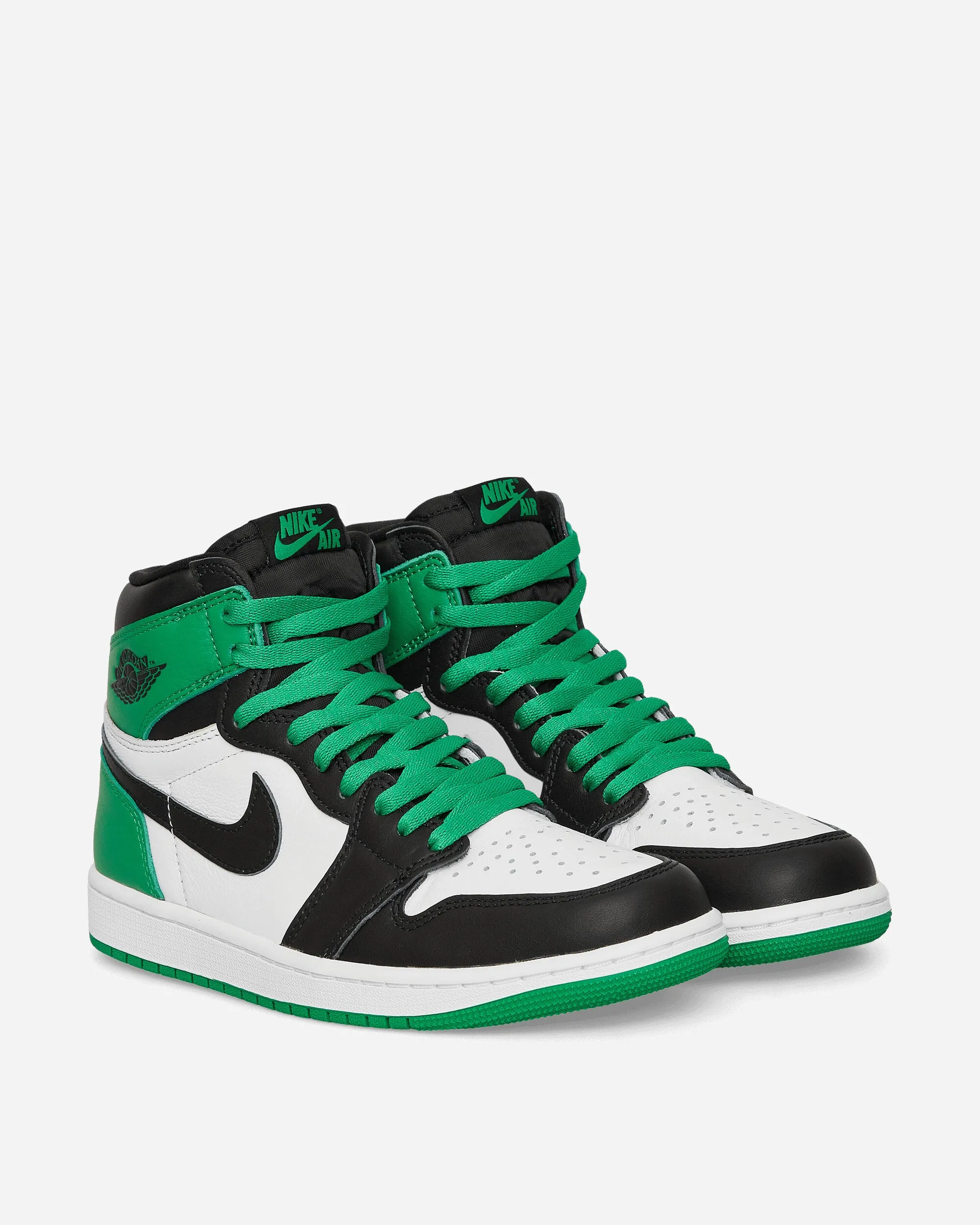 Air Jordan 1 High Sneakers Black / Lucky Green