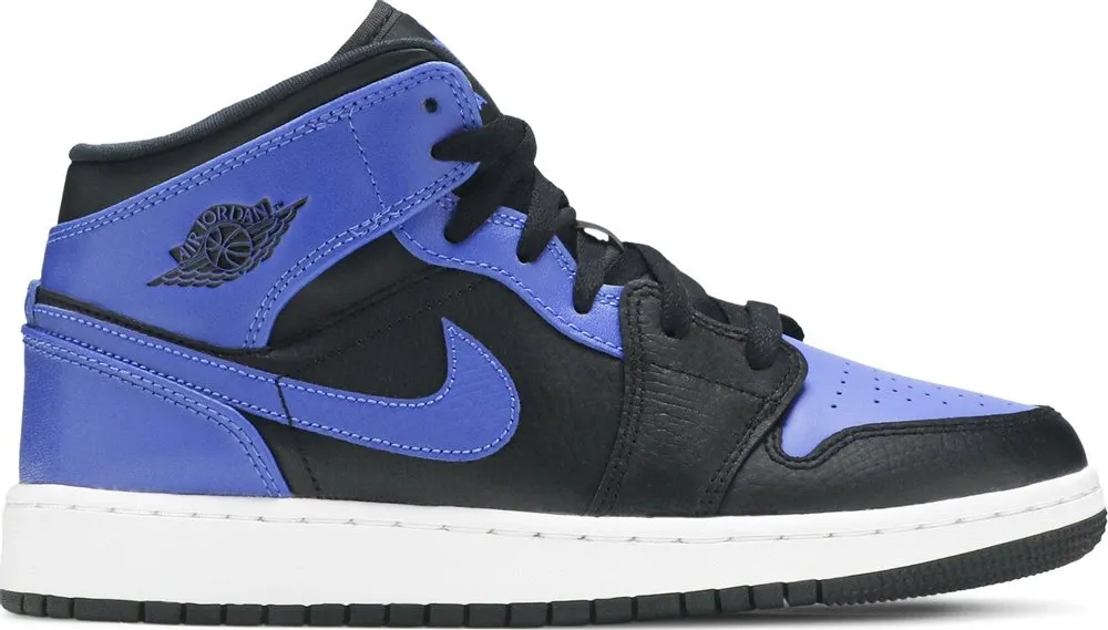 Air Jordan 1 Mid 'Hyper Royal' (GS) (Size UK6/US7Y)