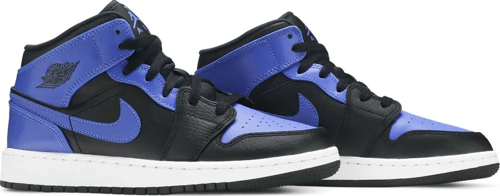 Air Jordan 1 Mid 'Hyper Royal' (GS) (Size UK6/US7Y)