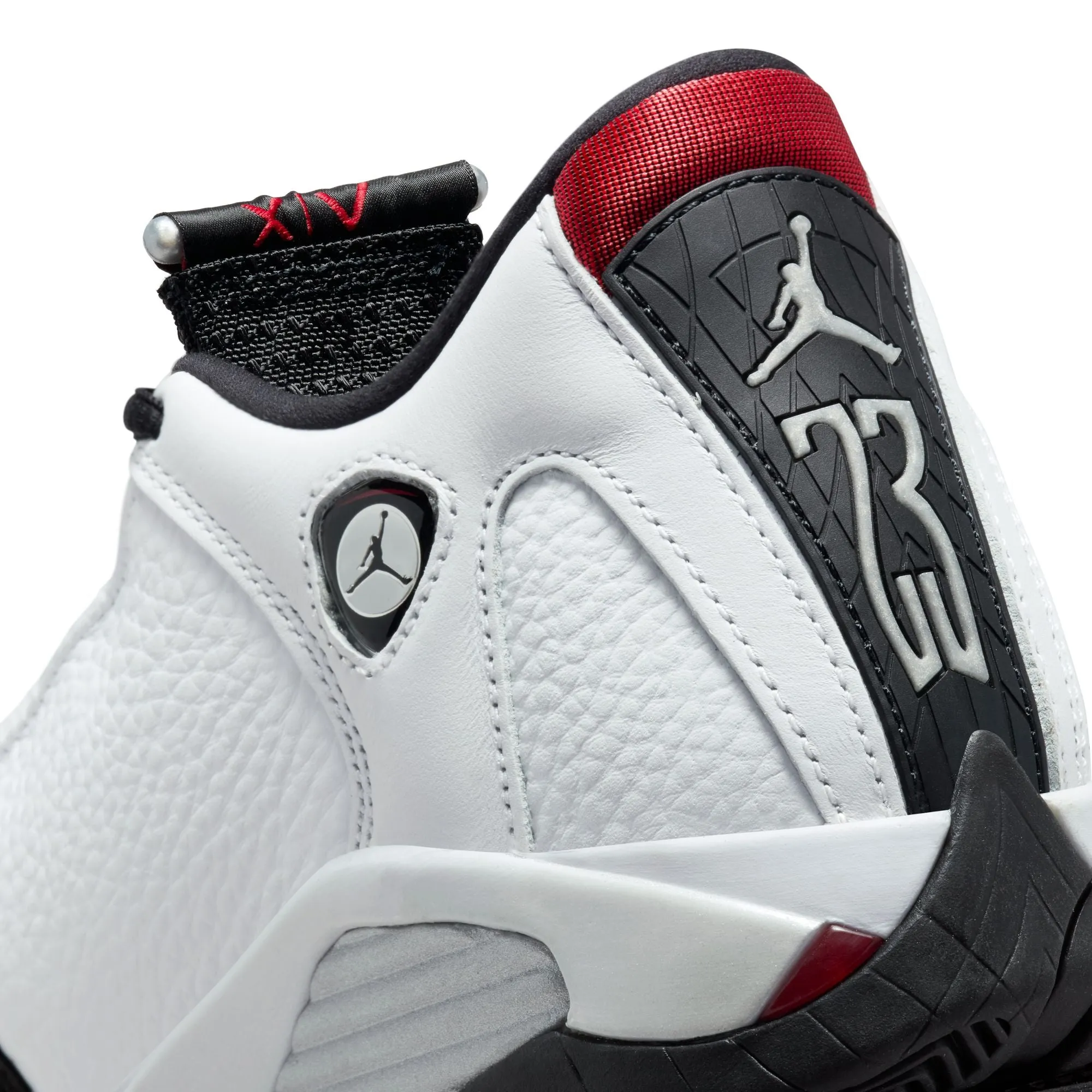 Air Jordan 14 Kids Retro "Black Toe" Shoes