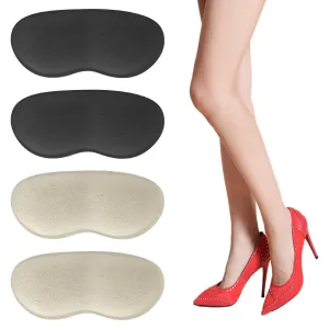 ALLY-MAGIC Heel Grips Shoe Pads 2 Pairs Self-Adhesive Heel Cushion Anti-Slip Foot Shoe Insoles Stickers for Women and Men Y4-BMDHGT