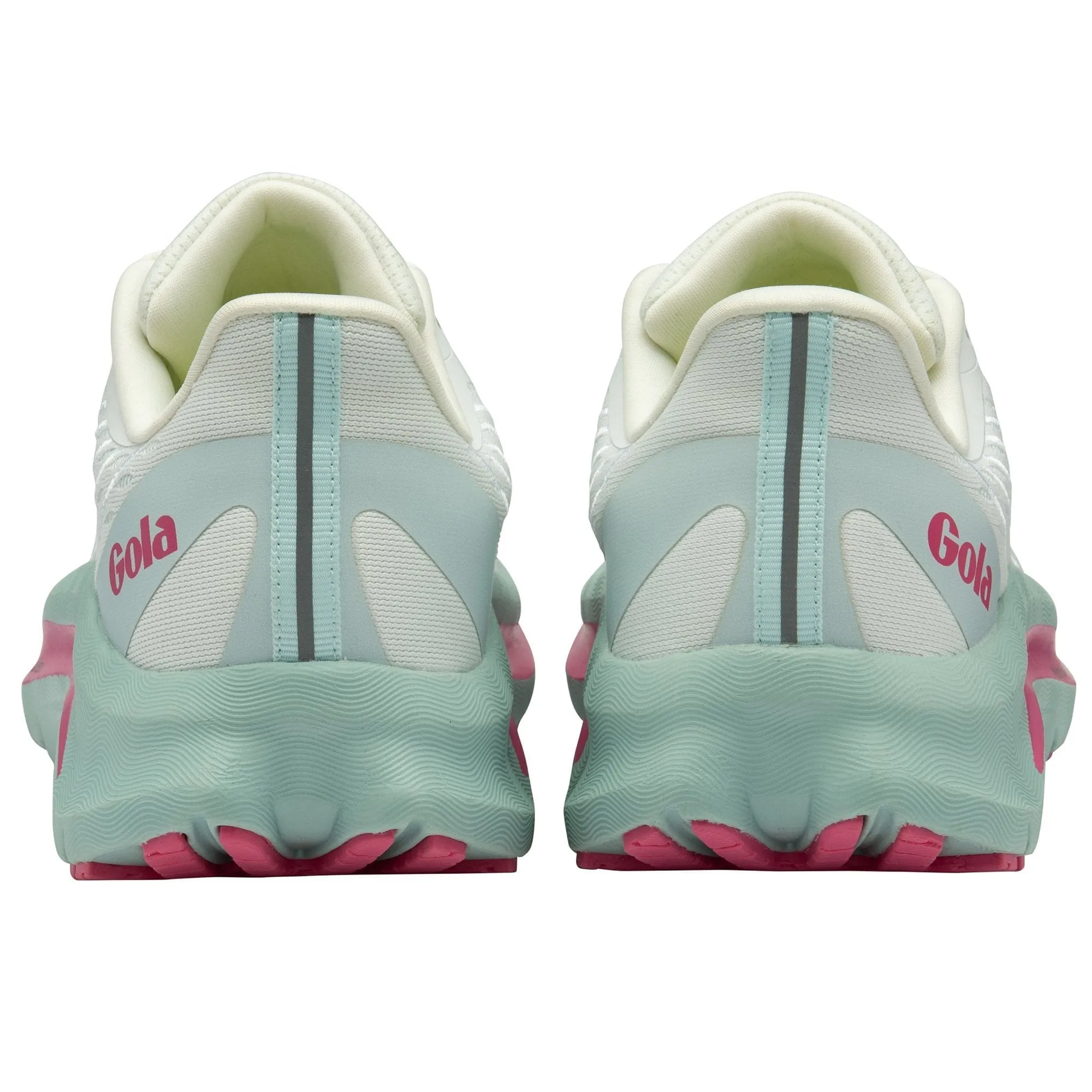 Alzir Speed Running Sneaker (White/Plein Air/Hot Pink)