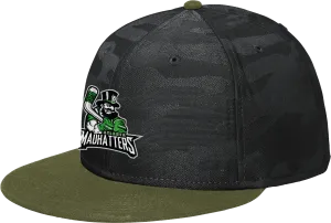 Atlanta Madhatters New Era Camo Flat Bill Snapback Cap