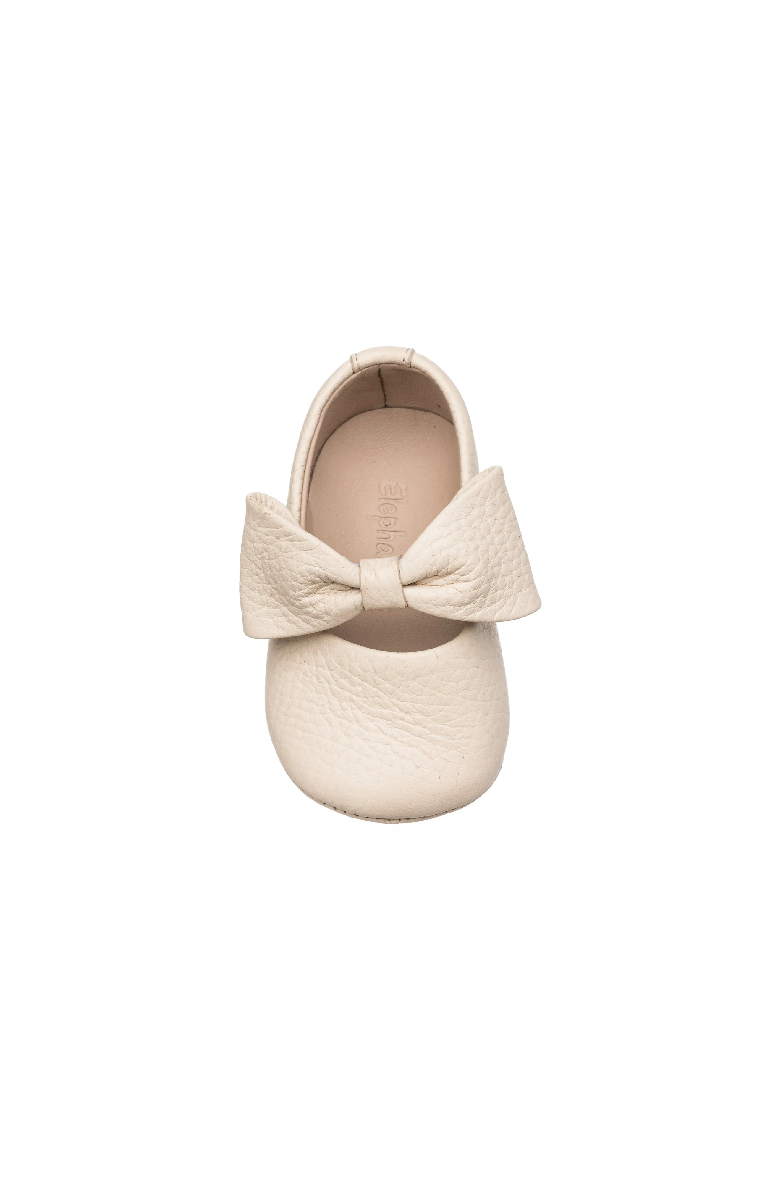 Baby Ballerina with Bow Cream