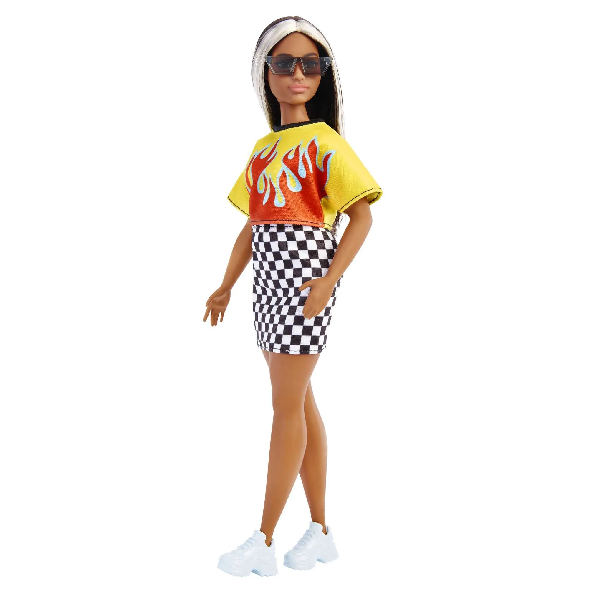 Barbie Fashionistas Doll - Curvy with Long Highlighted Hair