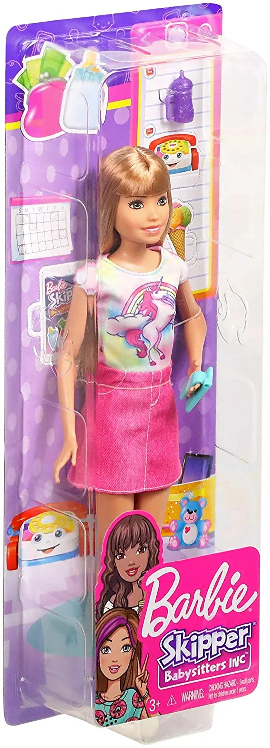 Barbie Skipper Babysitter Doll, Blonde