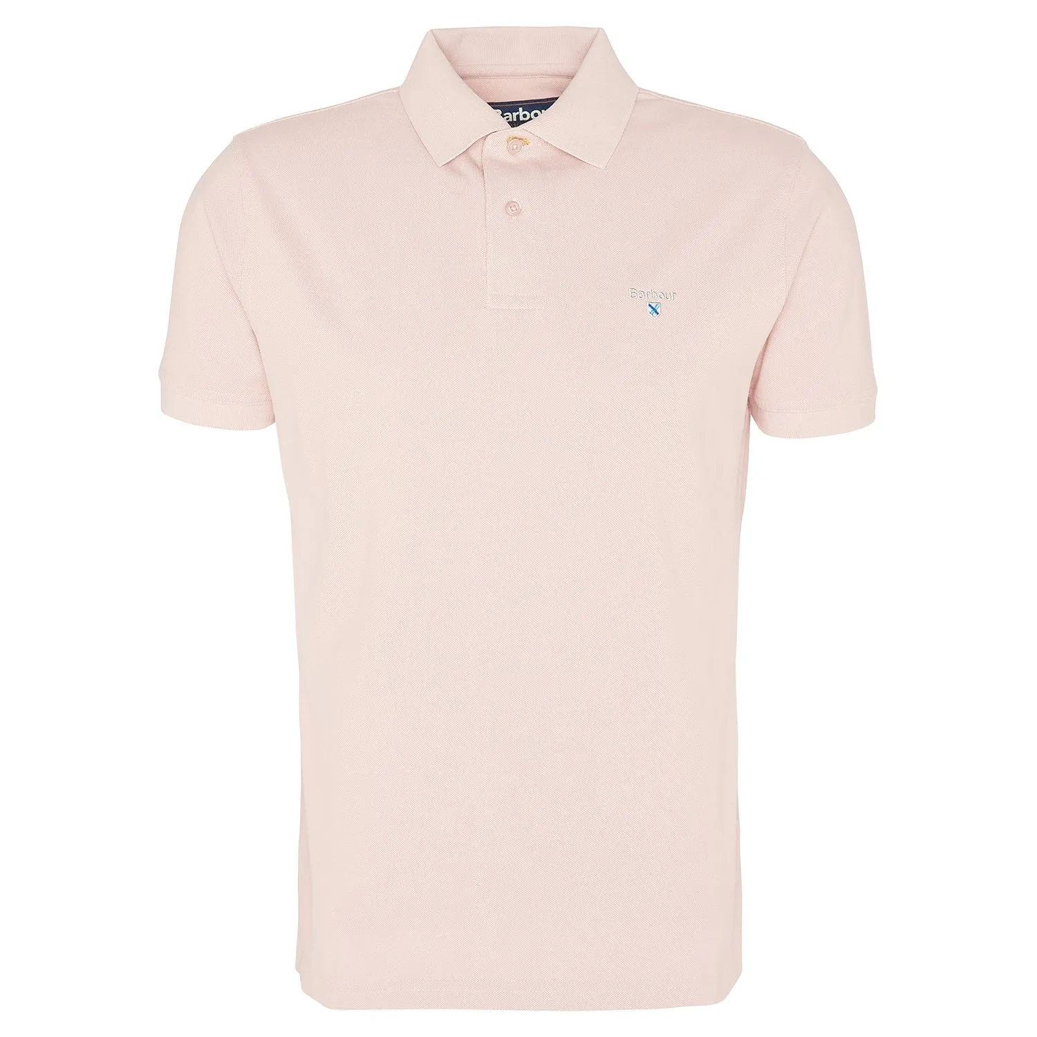 Barbour Men's Sports Polo in Pink Mist