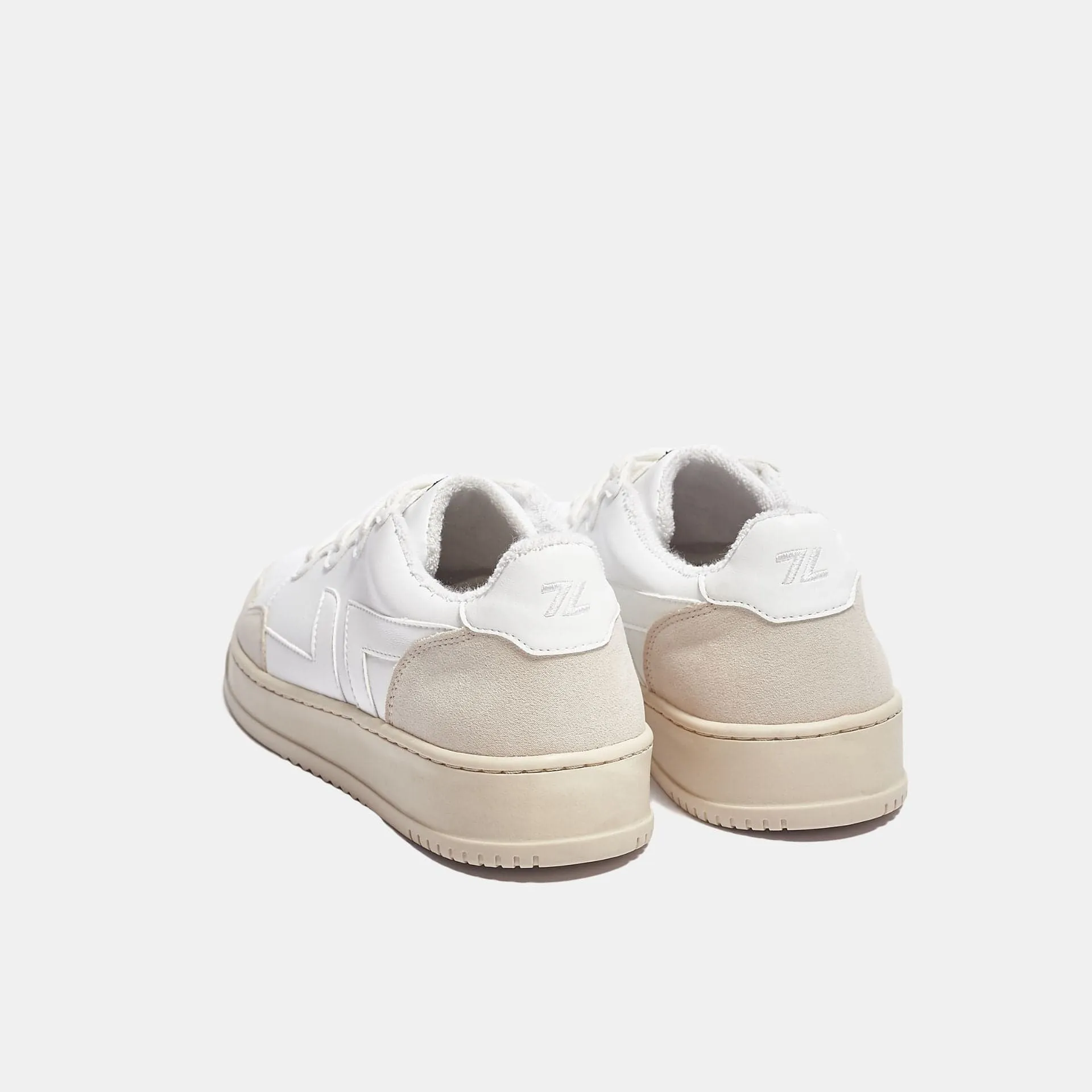 Beta B1 Unisex Vegan Sneakers | White