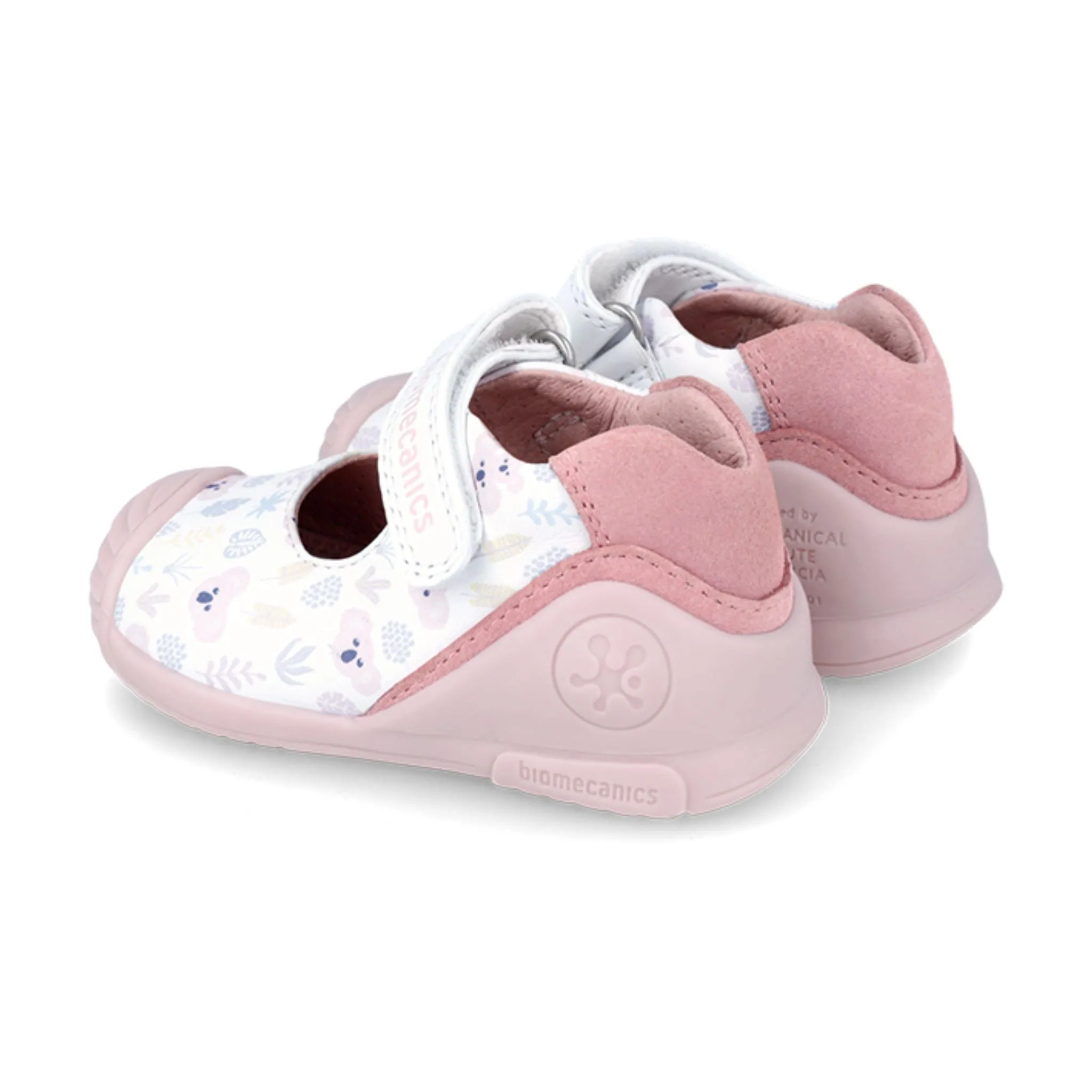 Biogateo White Koala Mary Jane Shoes