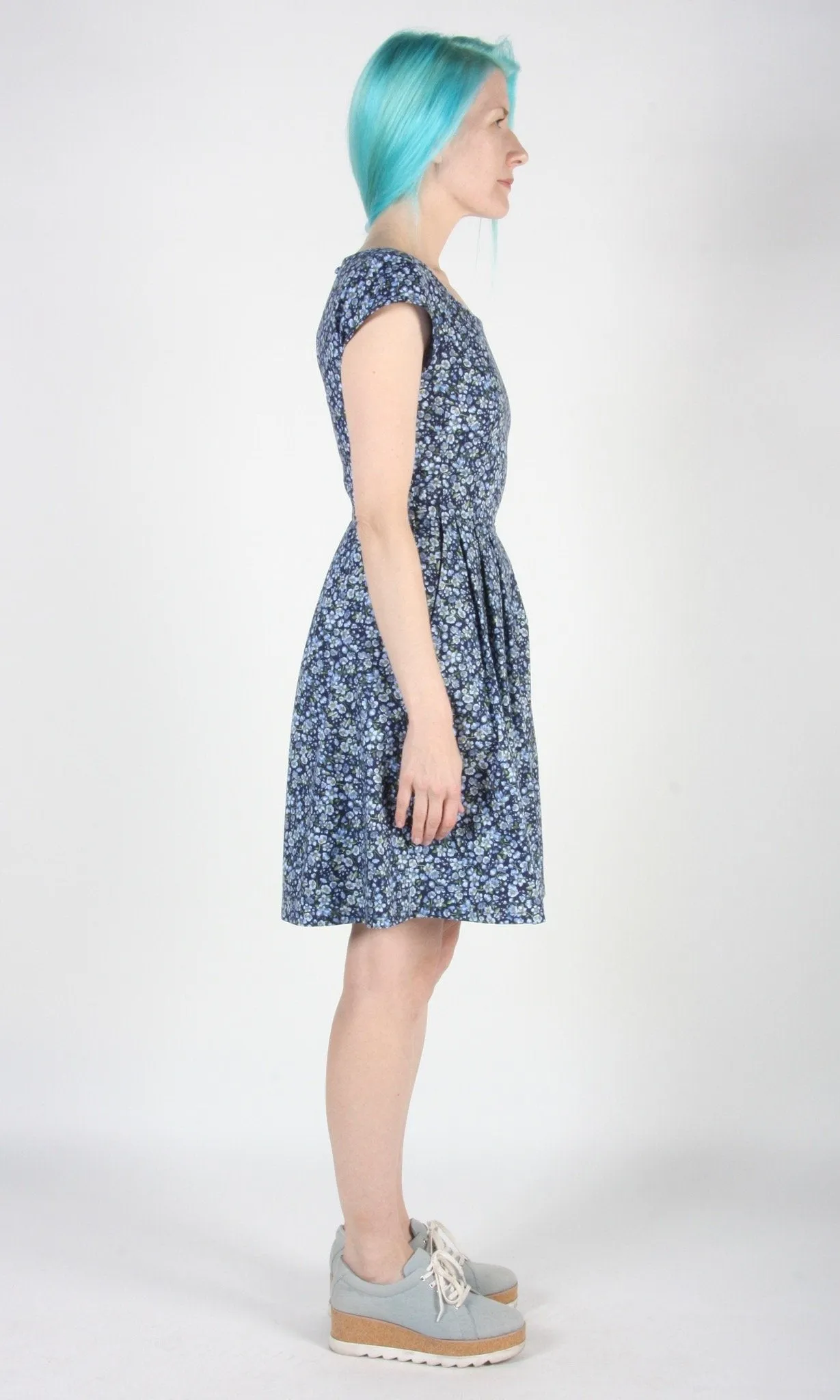 Birds of North America Turnstone Dress - Forget Me Not (Online Exclusive)