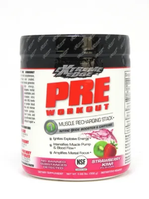 Bluebonnet Extreme Edge Pre Workout Strawberry Kiwi 0.66 lbs Powder