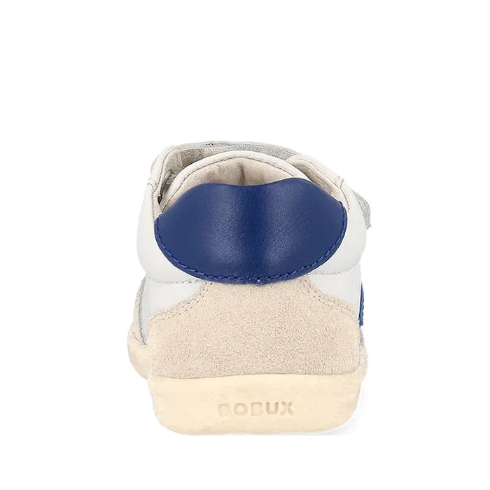 Bobux Kids IWalk IW Champ Sneaker Chalk White Blue 650501