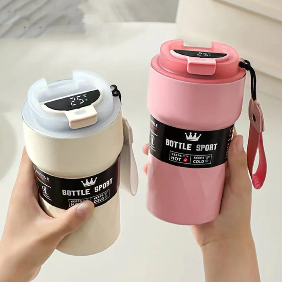 Bottle Sport Temperature Display Mug