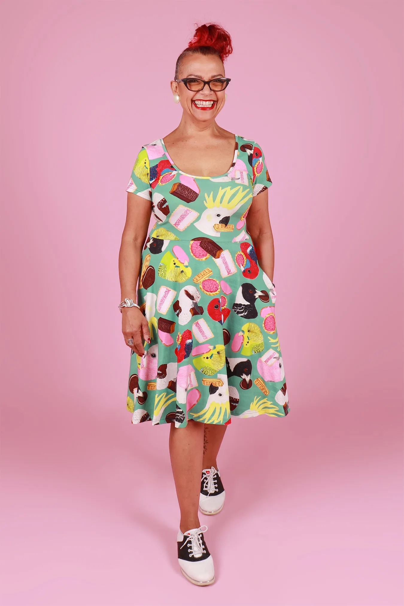 Bronte Dress Midi Birdy Allsorts