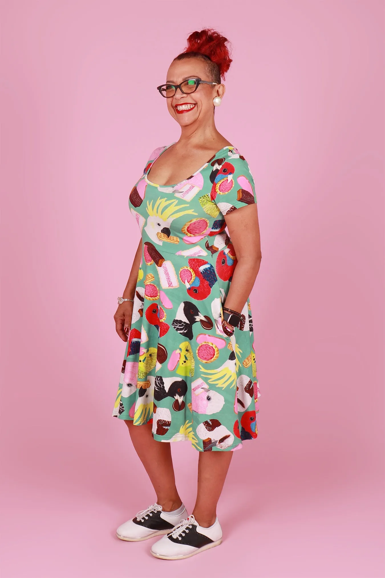 Bronte Dress Midi Birdy Allsorts