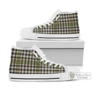 Burns Check Tartan High Top Shoes