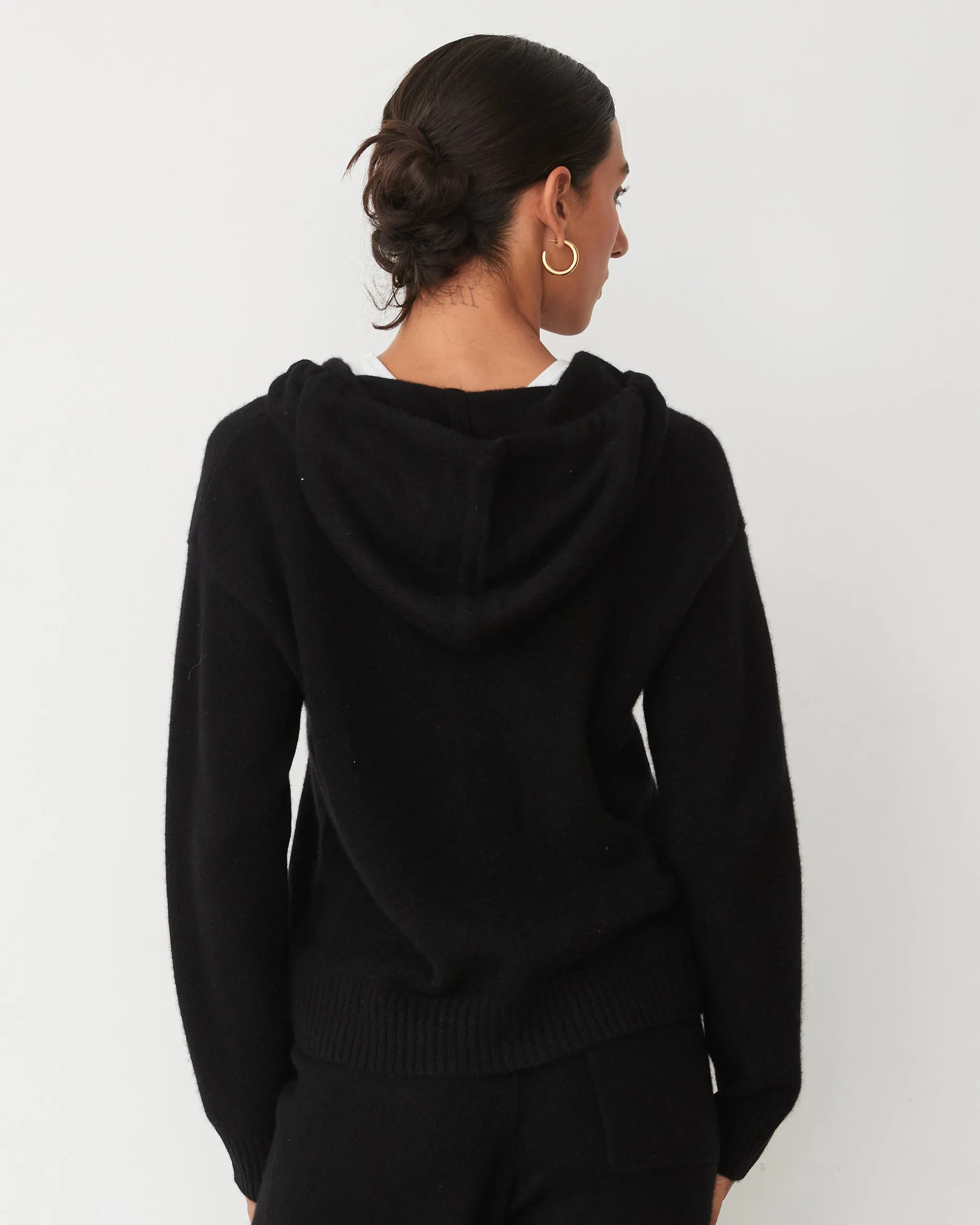 Cashmere Zip Up Hoody