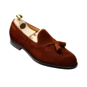 Cavendish Polo Brown Suede Tassel Loafer