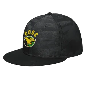 Chester County New Era Camo Flat Bill Snapback Cap