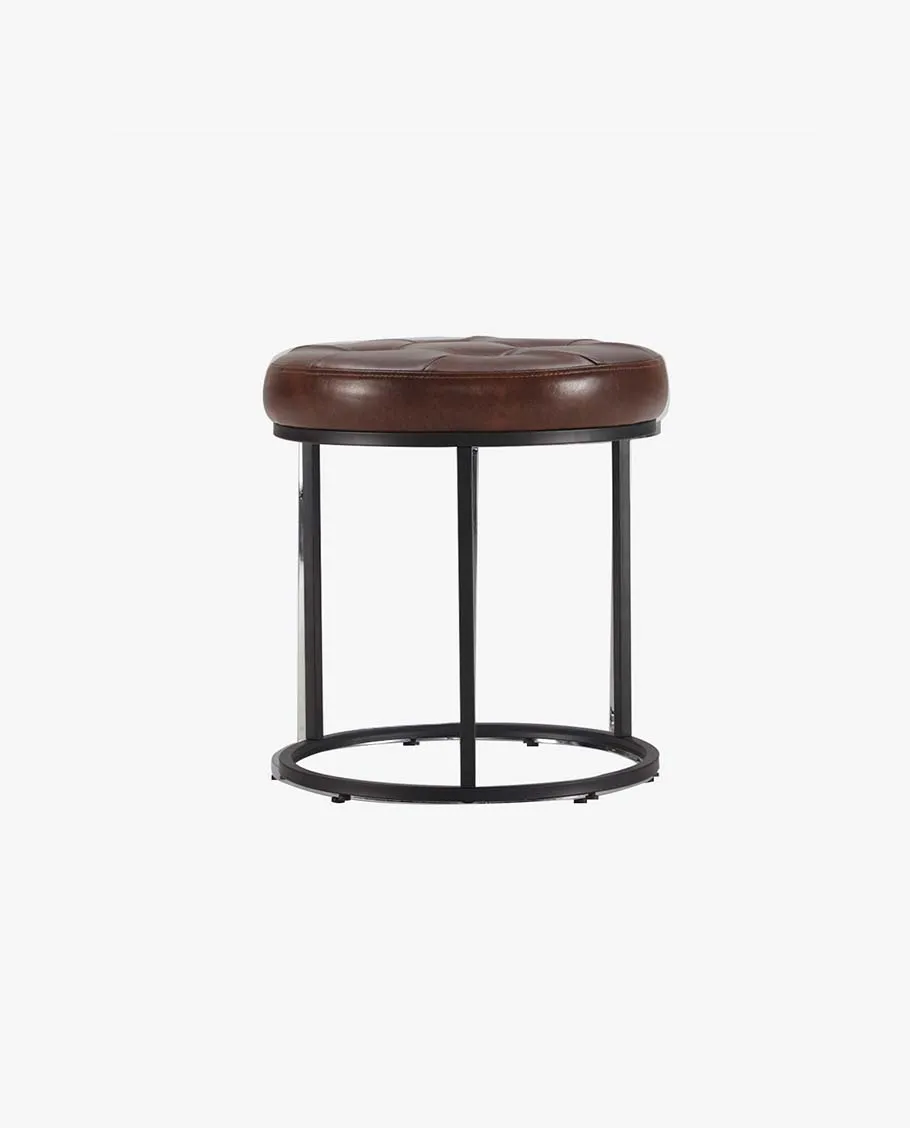 Cheyenne Button Tufting Vanity Stool