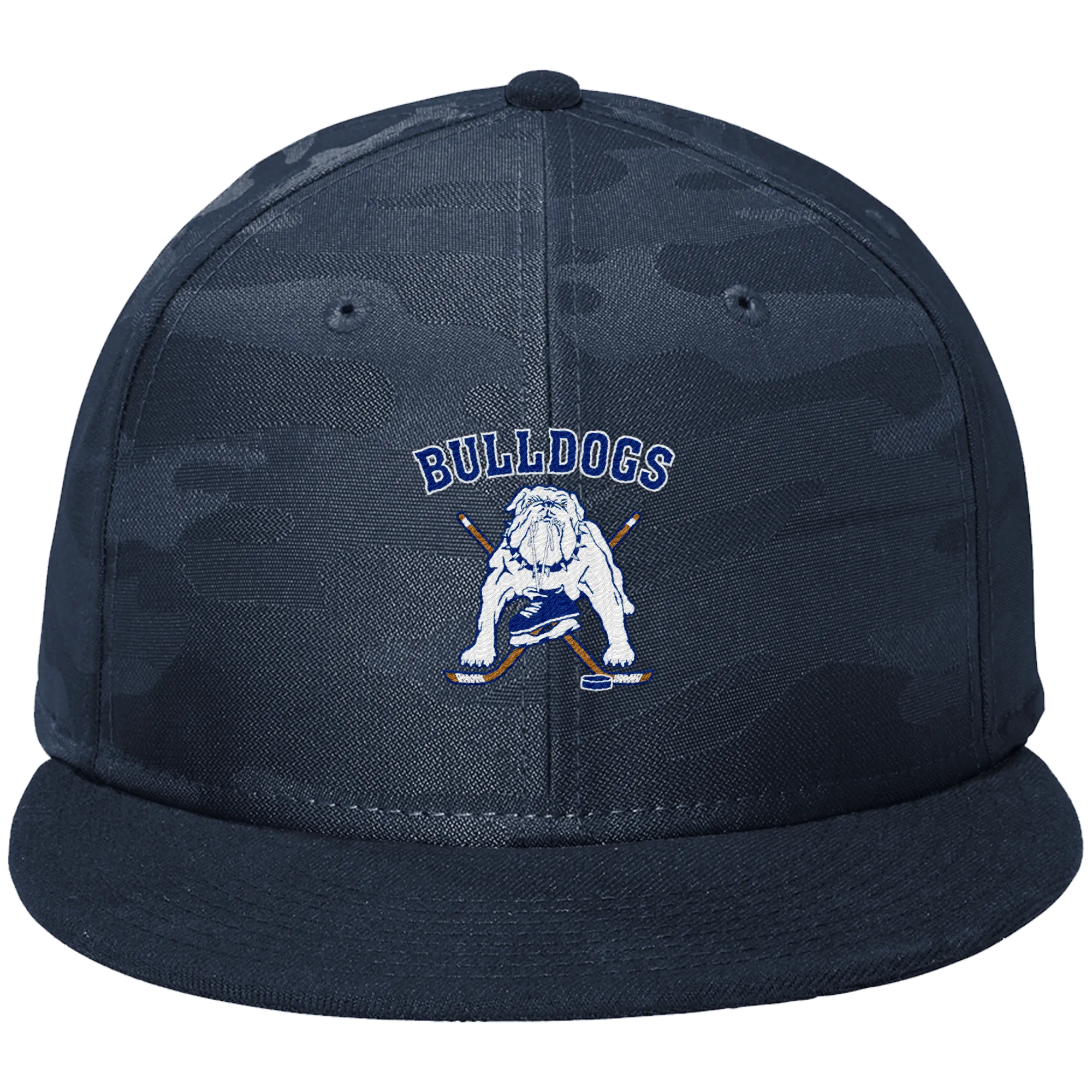 Chicago Bulldogs New Era Camo Flat Bill Snapback Cap