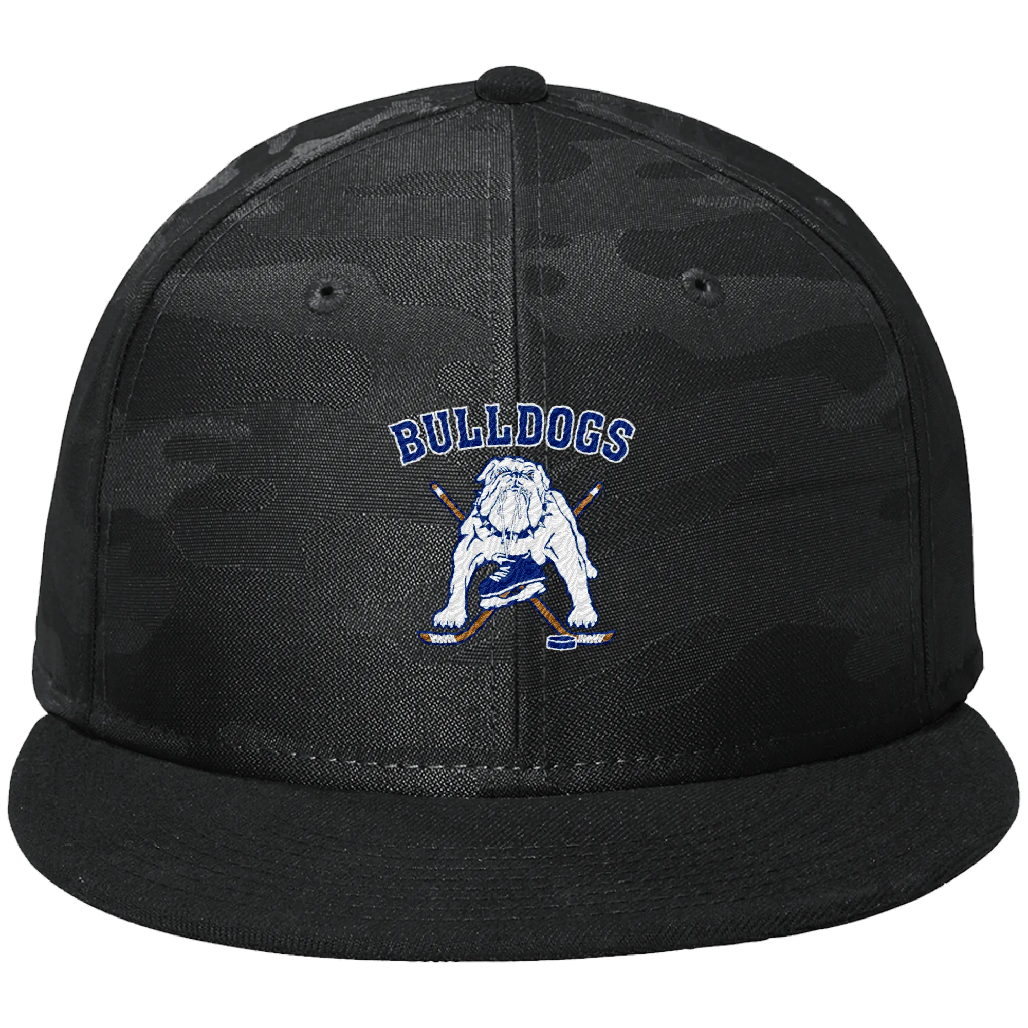 Chicago Bulldogs New Era Camo Flat Bill Snapback Cap