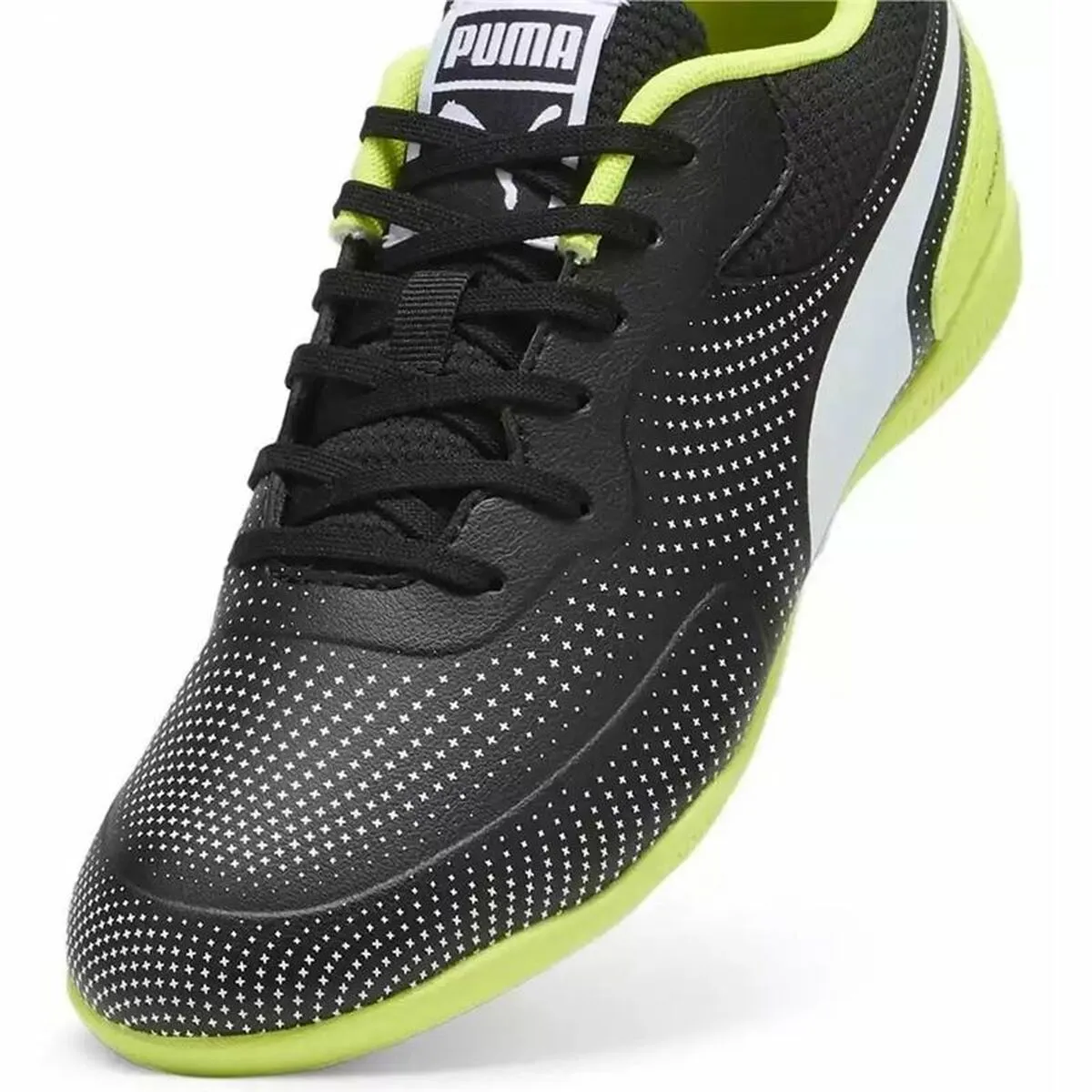 Children's Indoor Football Shoes Puma TRUCO II Black Children's Unisex