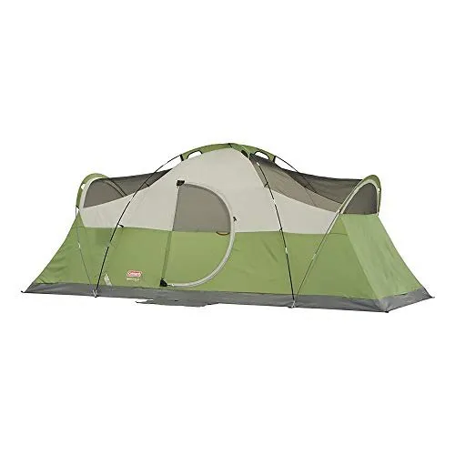 Coleman 8-Person Tent for Camping | Montana Tent with Easy Setup