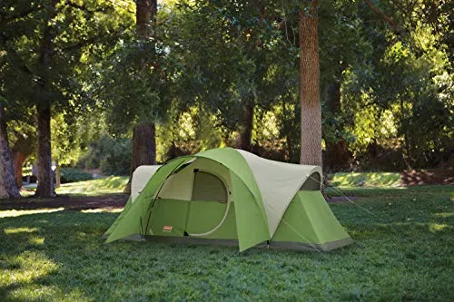 Coleman 8-Person Tent for Camping | Montana Tent with Easy Setup