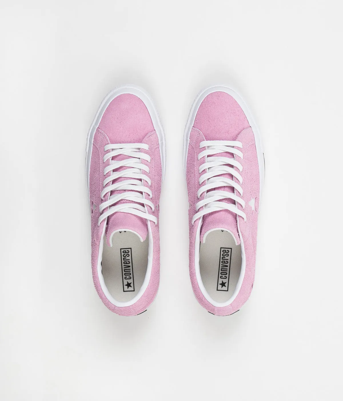 Converse One Star Ox Shoes - Light Orchid / White / Black