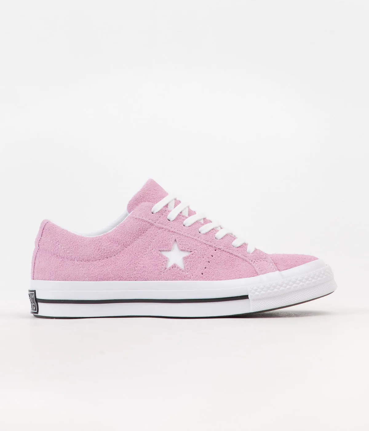 Converse One Star Ox Shoes - Light Orchid / White / Black