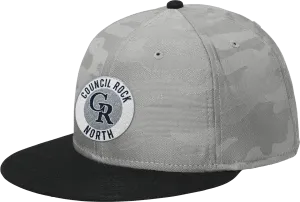 Council Rock North New Era Camo Flat Bill Snapback Cap