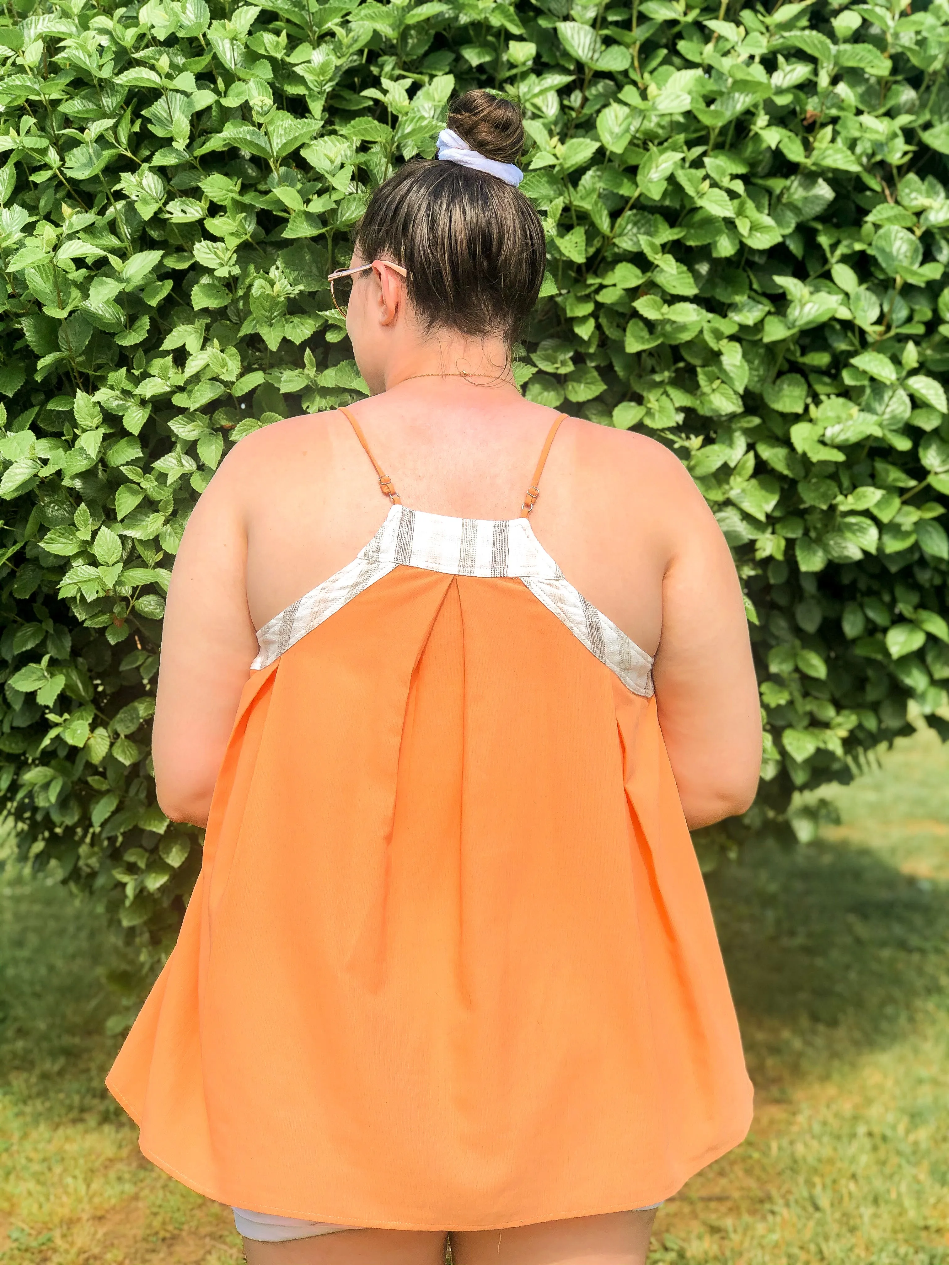 Creamsicle Peachy Tank Top