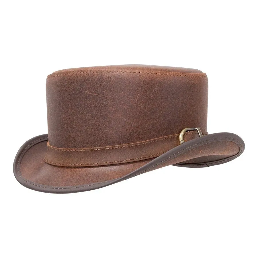 Crowley | Leather Top Hat