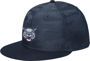 CT Bobcats New Era Camo Flat Bill Snapback Cap