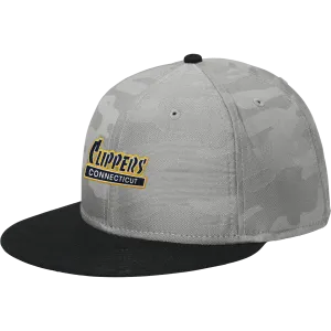 CT Clippers New Era Camo Flat Bill Snapback Cap